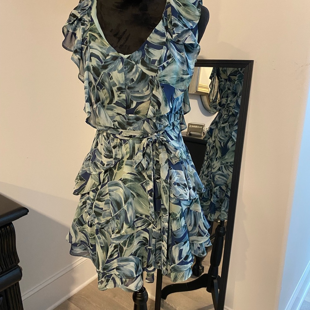 Floral Ruffle Dress